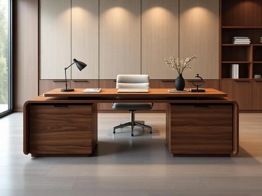 Contemporary executive desk wood design ebook