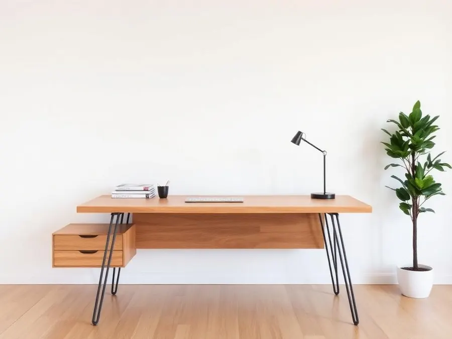 Modern wooden executive desk DIY ebook download
